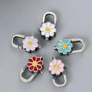 Sterling Silver Clasps, Flower Clasp, Lobster Clasp, 925 Silver Clasp