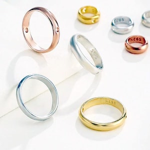 Sterling Silver Round Bead Frames, Beaded Rings,  925 Silver Beads Wholesale YP22