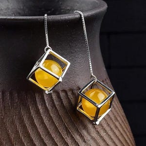 Sterling Silver Earring Blanks, 925 Solid Sterling Silver Earrings Bezels For Cabochon Gemstone Setting DIY37