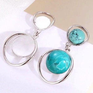Sterling Silver Earring Post Blanks, 6mm 9mm Round, 925 Solid Sterling Silver Earrings Bezels For Cabochon Gemstone Setting KED314