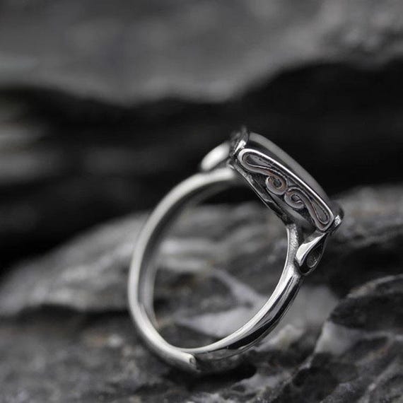 Sertissage de bague en argent sterling, carré 10 x 10 mm, ébauche