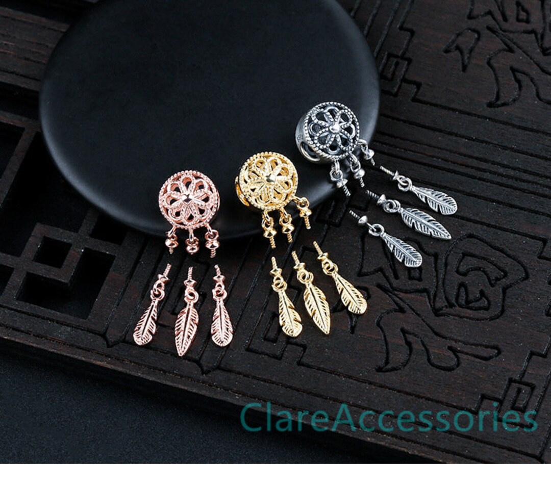 Sterling Silver Pendant Blanks, 46mm Round Beads, 925 Silver Pendant