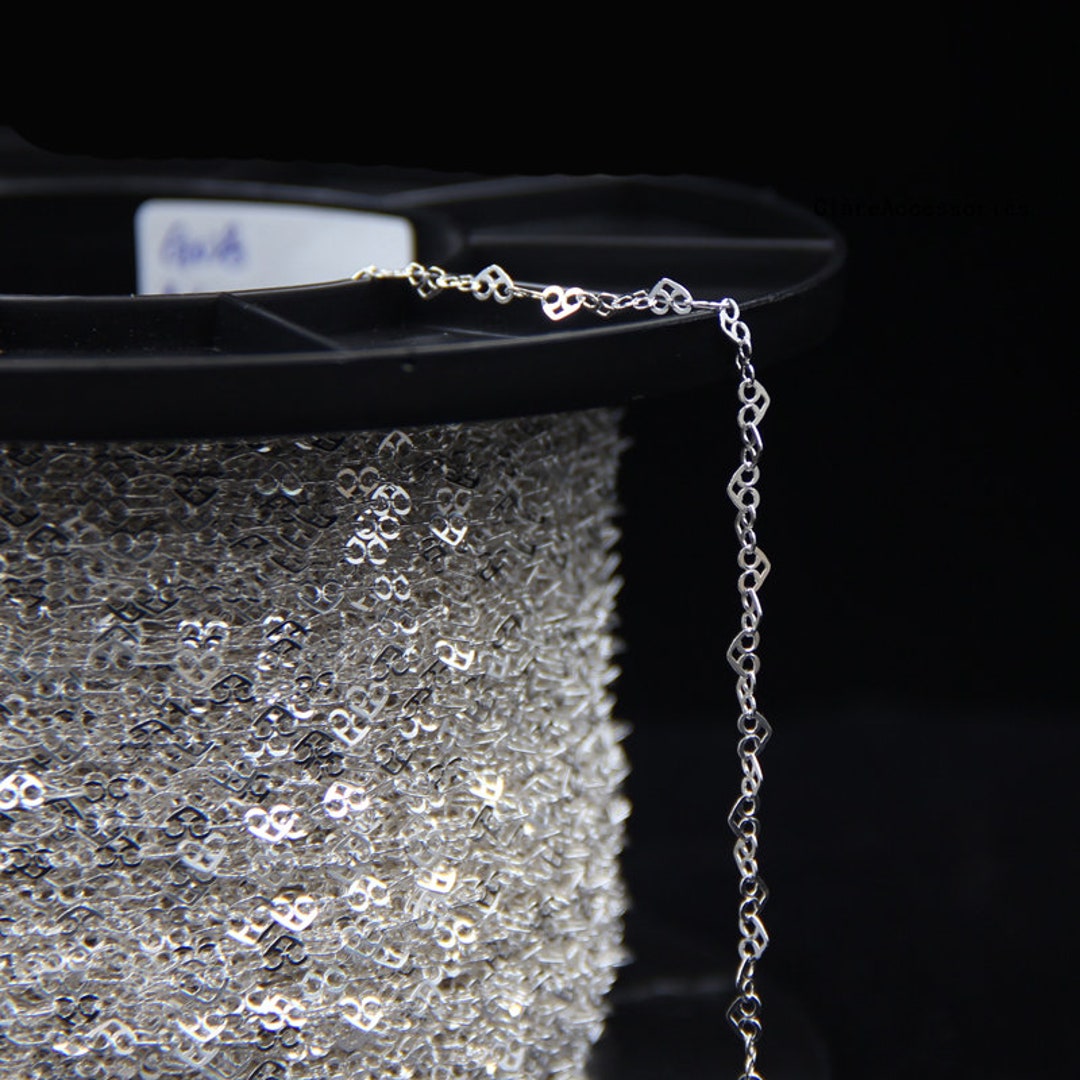 Sterling Silver Heart Chains, 2.2mm 3mm, 925 Sterling Silver Chains for ...