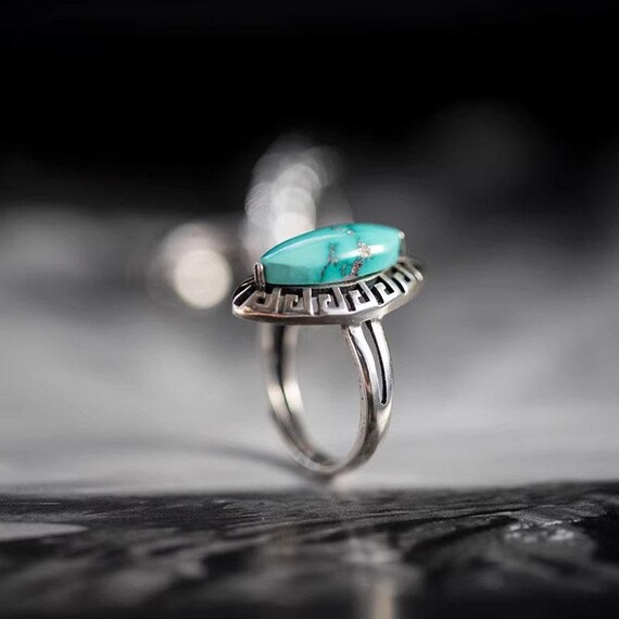 Sertissage de bague en argent sterling, x 15,5 mm Marquise