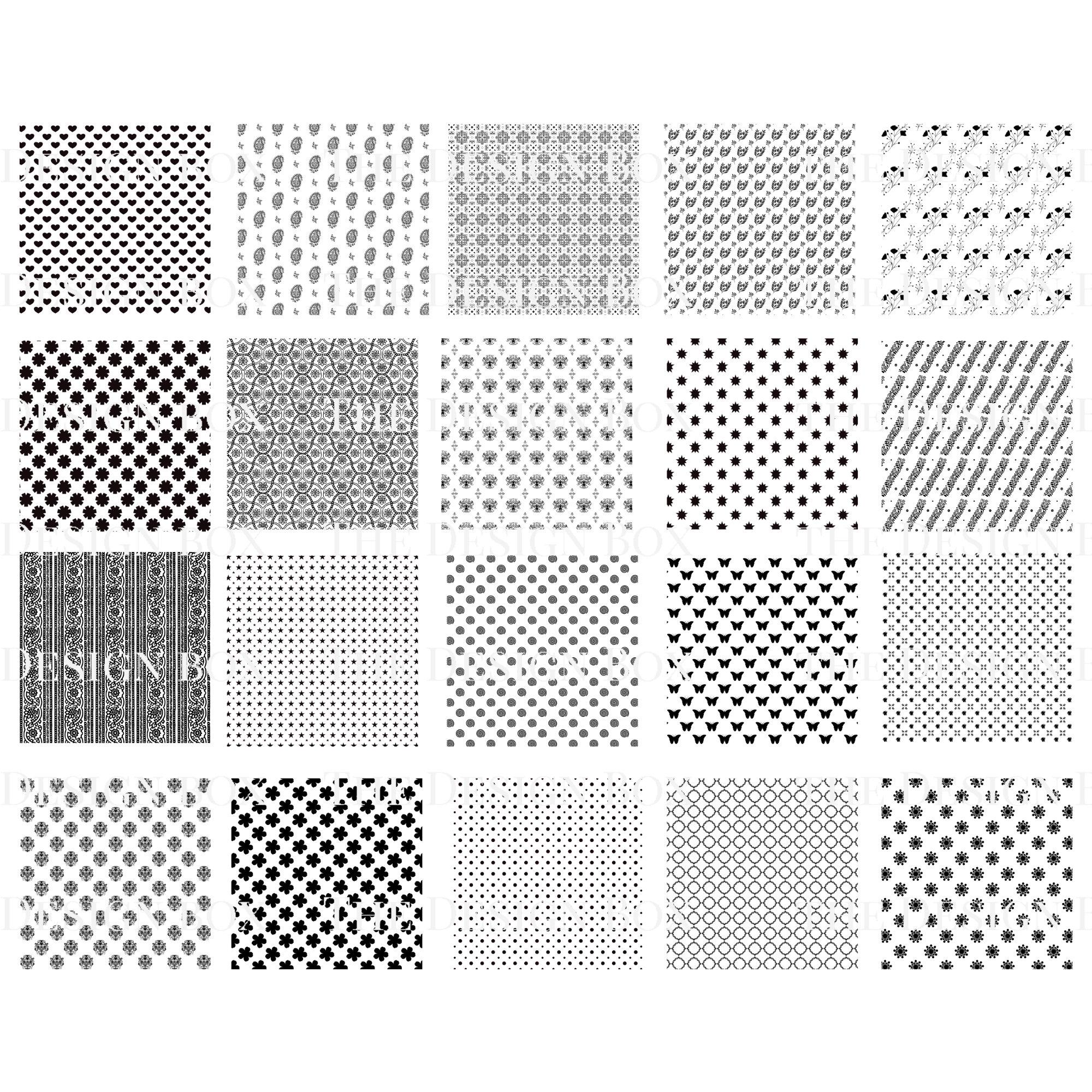 Pattern Overlays, PNG, Junk Journal, Stamp, Vintage, Texture Overlay ...