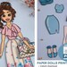 Paper Doll Printables DIY Kits for Kids Dress up Doll - Etsy