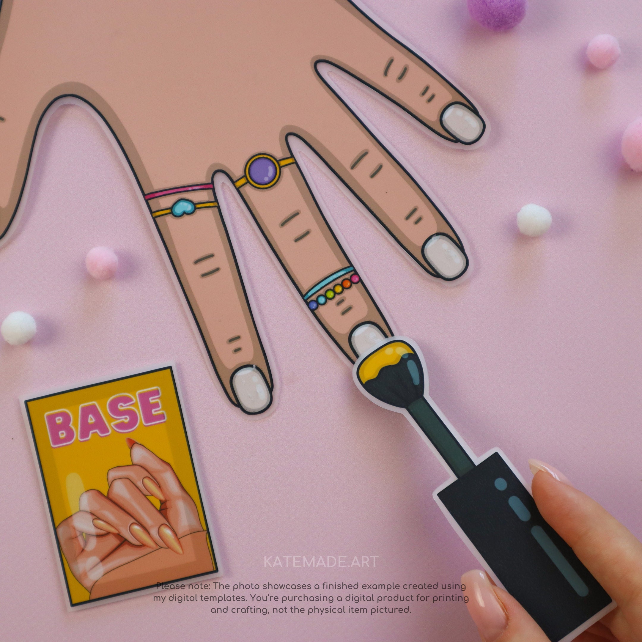 Diy Nail Salon Kit Papercraft NBKomputer Diy Nail Salon Kit Papercraft NBKomputer
