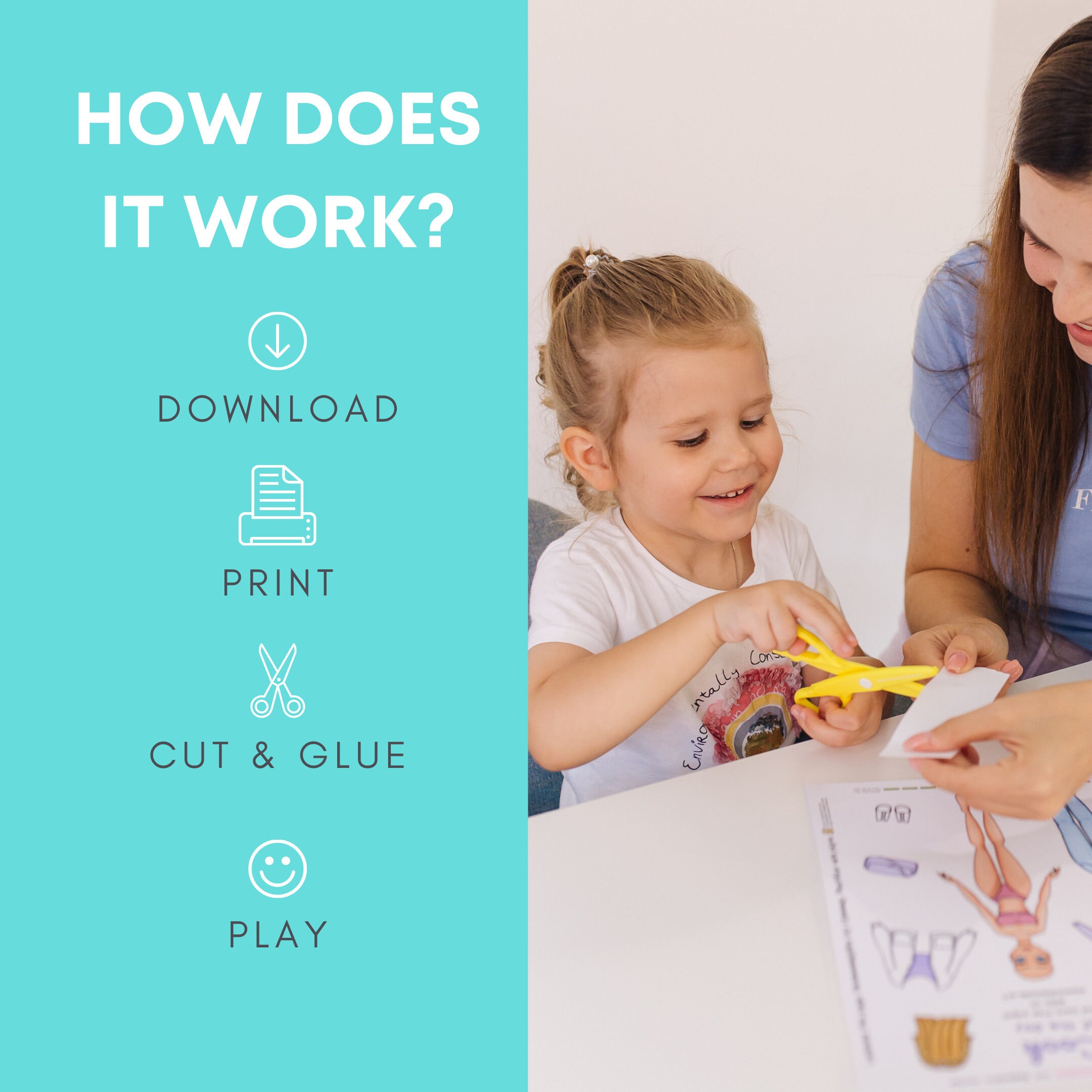 Printable Paper Dollhouse with Cat House Busy Book &amp; - Etsy España