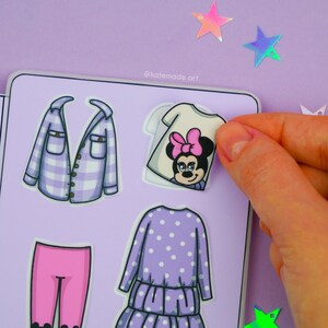 Cute Pink Clothes For Paper Dolls Printable DIY Activities for Kids image 4