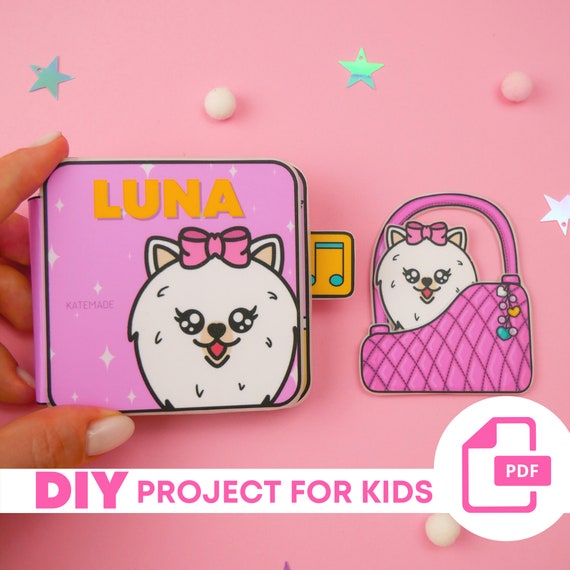 Printable DIY Project for Kids Activities for Toddlers Busy - Etsy