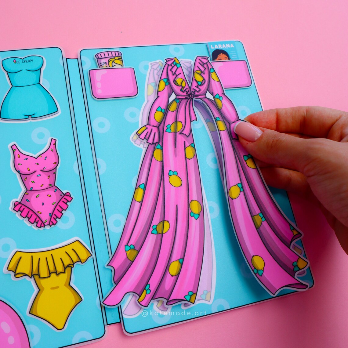Printable Beach Outfit for Paper Dolls Clothes Printable DIY - Etsy