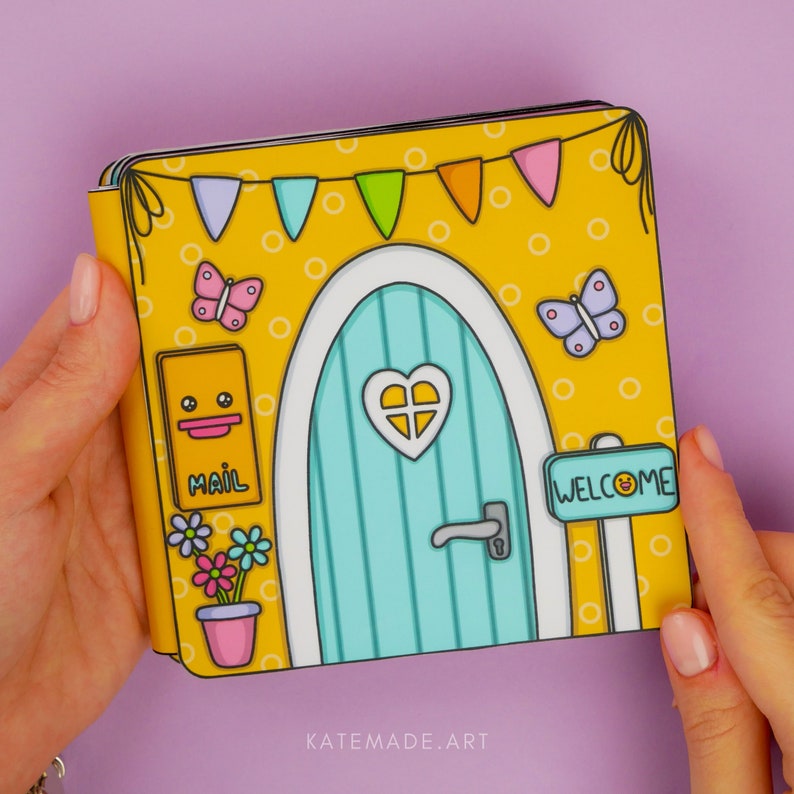 Cute Yellow Ducks Dollhouse Printable DIY Activities for - Etsy Singapore