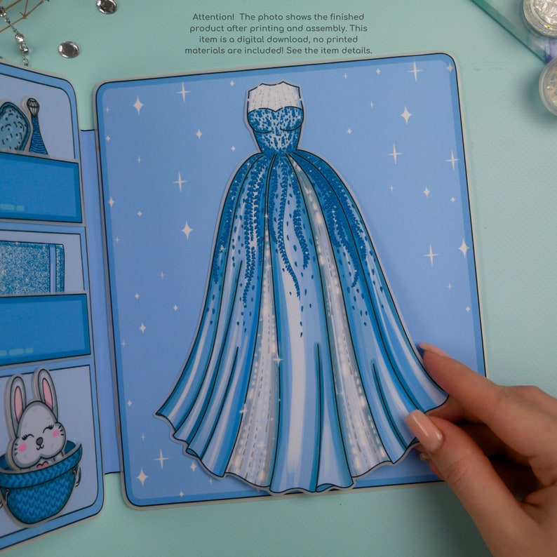 Printable Paper Dolls Princess Dress up Kit Preschool Games - Etsy