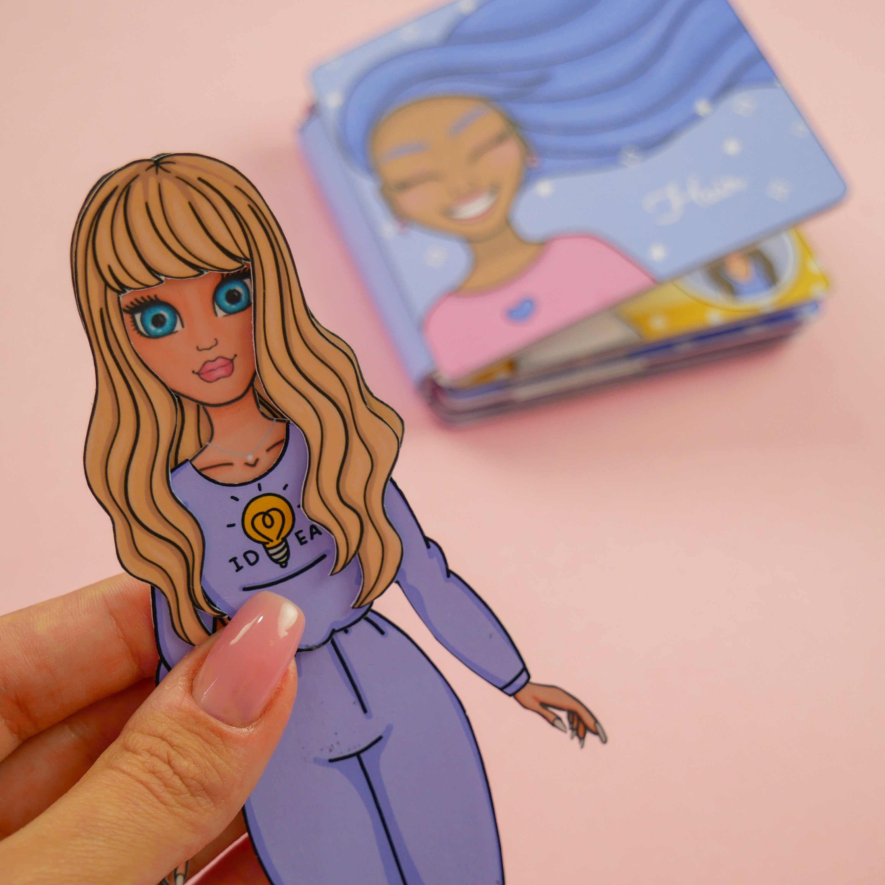Hair Styles for Paper Dolls Printable Activities for Kids - Etsy