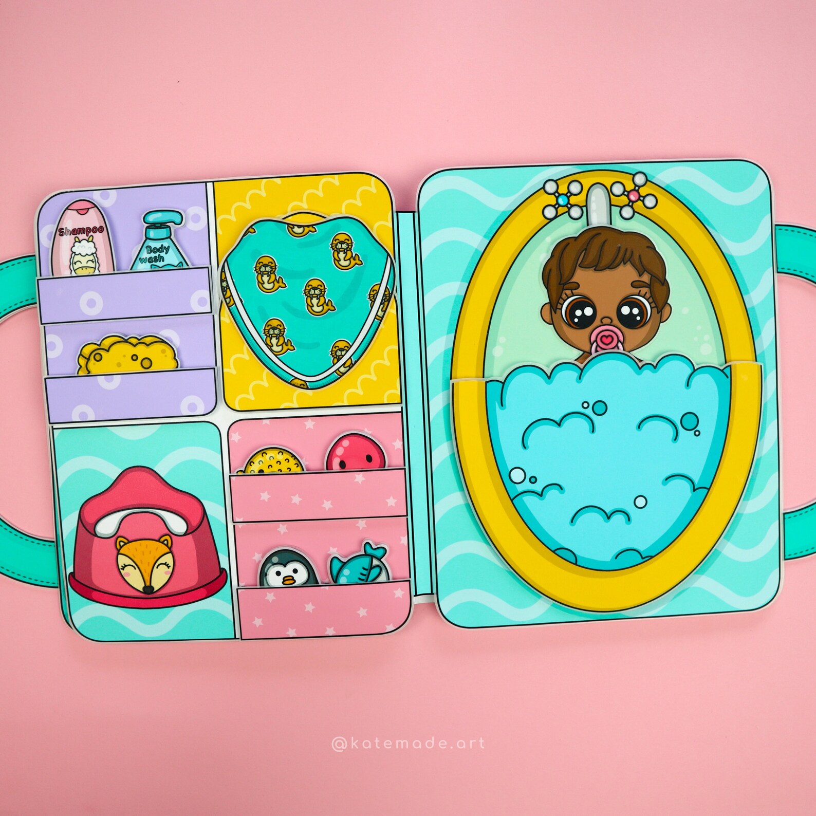 Busy Book Activities Printable Activity Book Dollhouse Etsy Australia