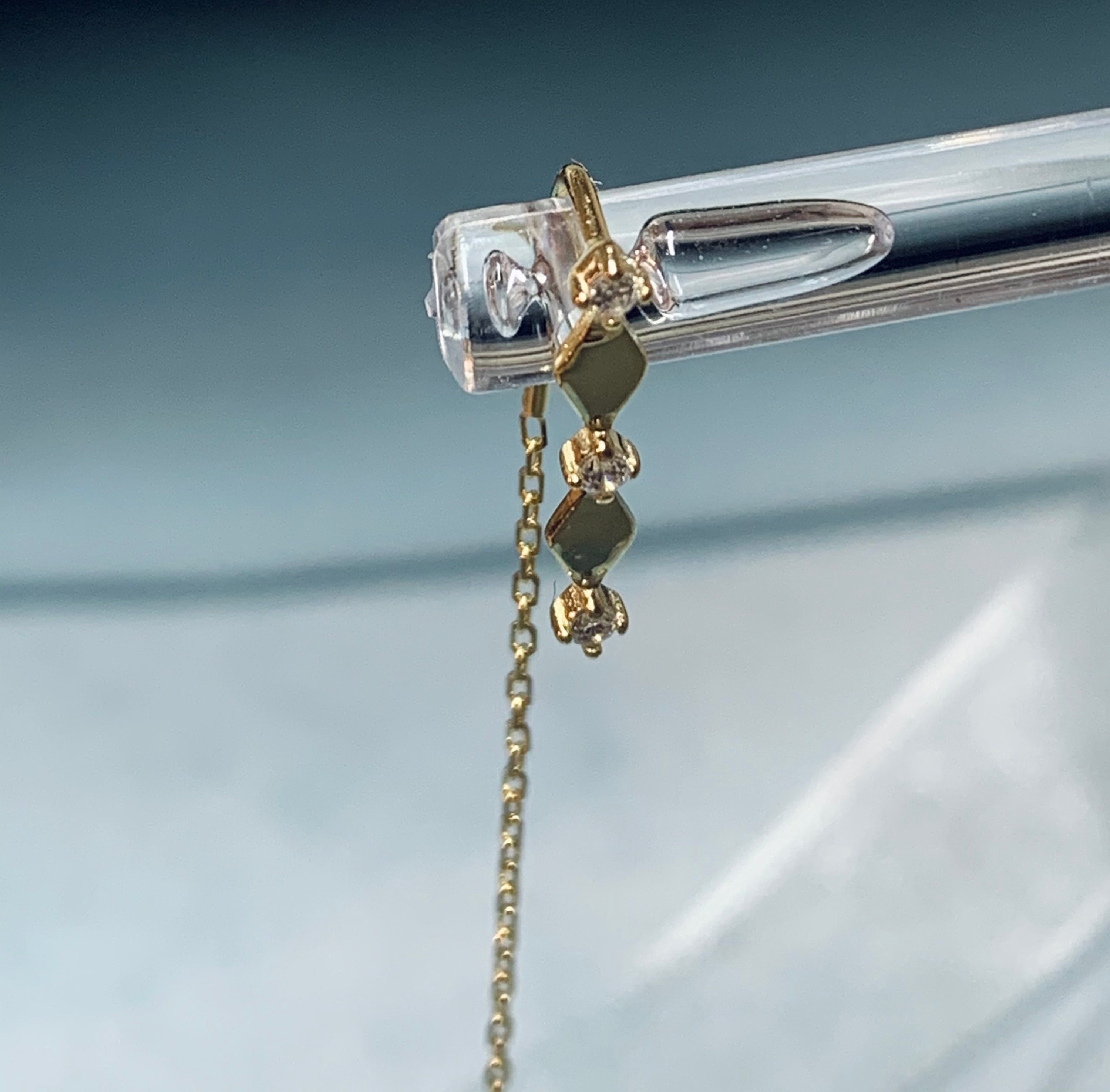 Dainty Gold Threader Earrings Threader Earrings Dainty Etsy UK