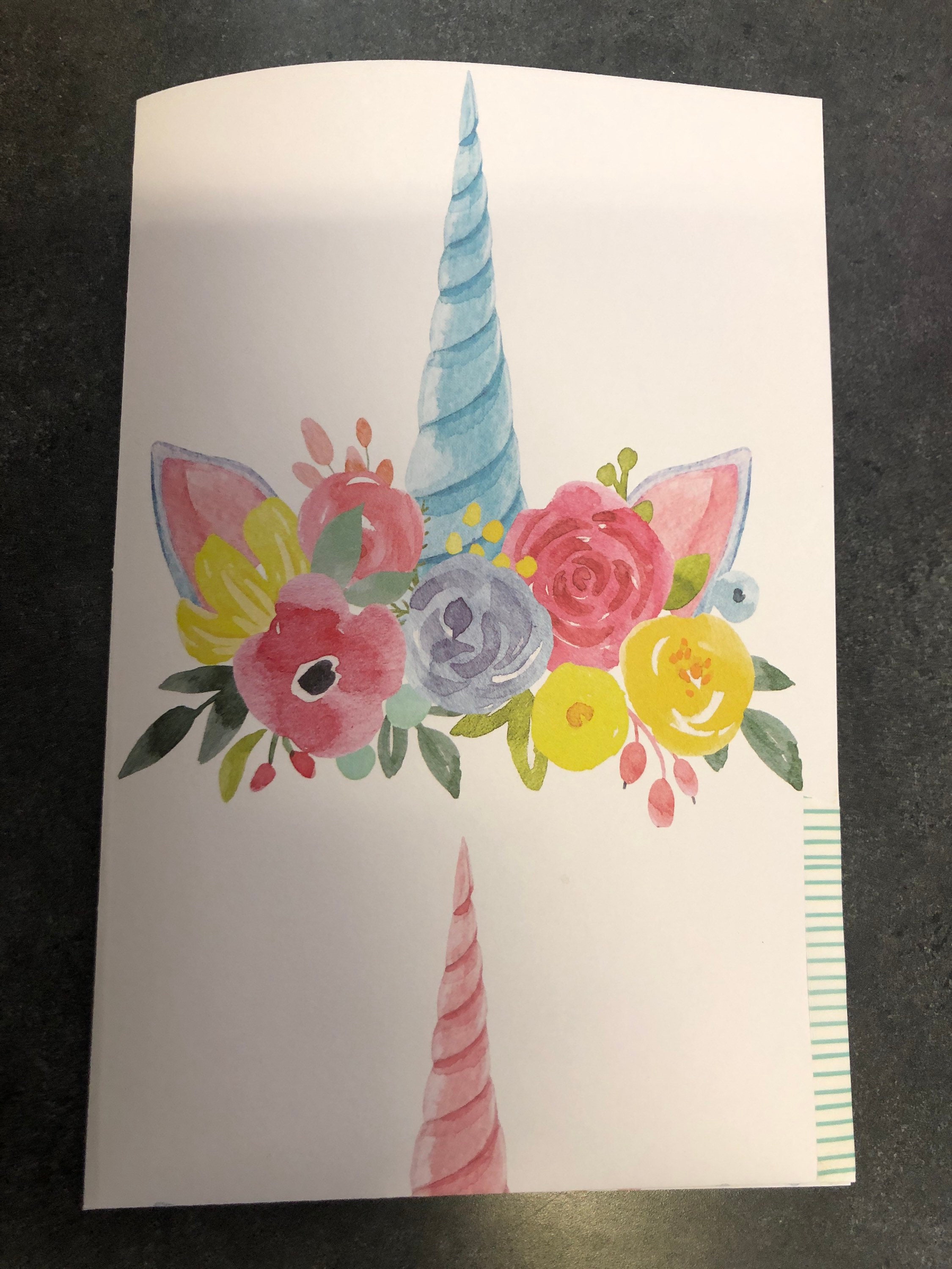 Unicorn Letter Writing Set Stationery Set Penpal Snail Mail Etsy