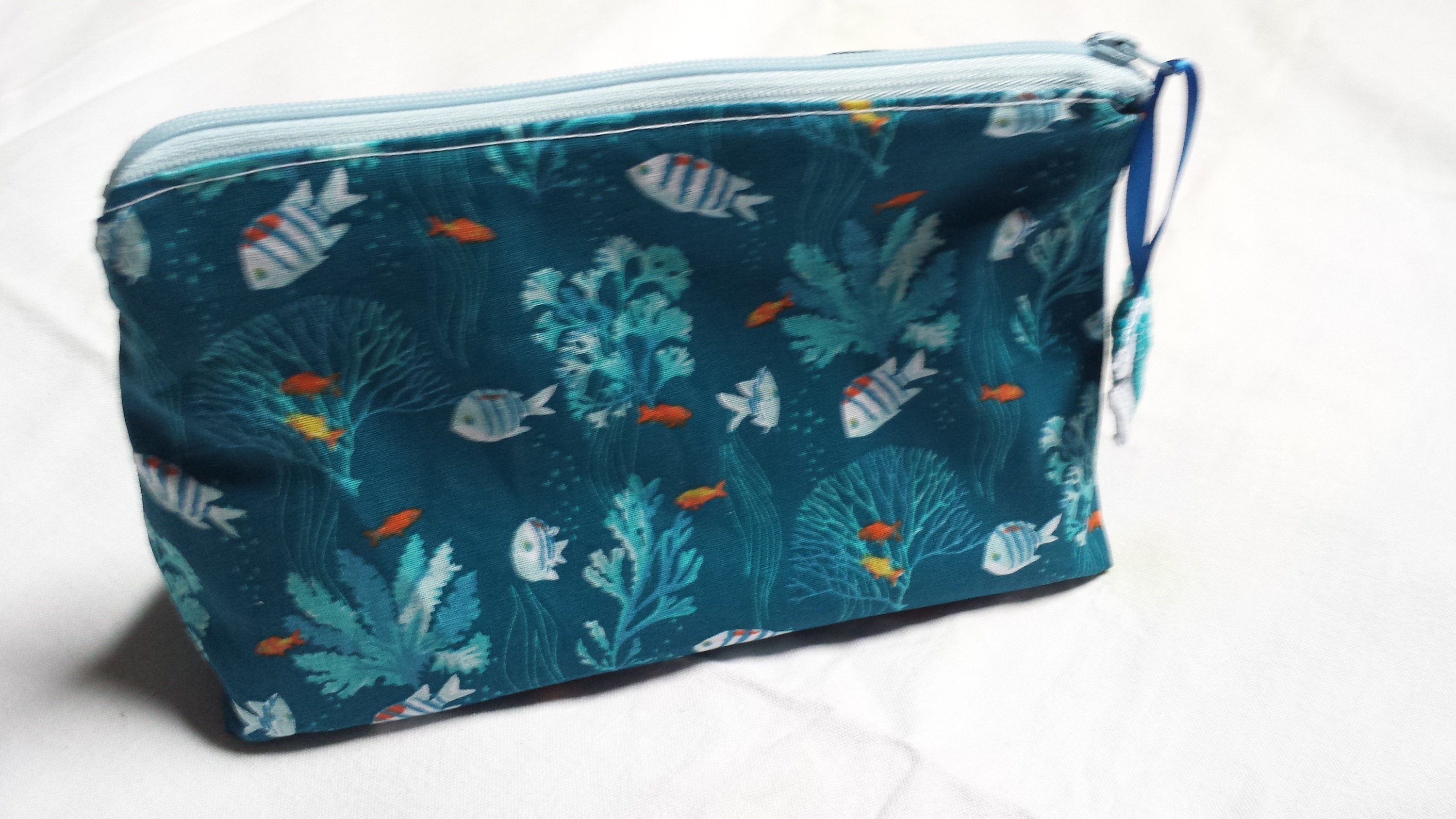 Trousse/Pochette sur Le Thème Des Fonds Marins 