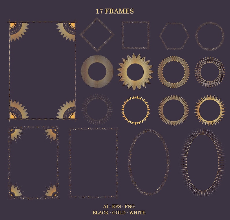 Download Moon Sun & Stars illustrations Celestial Clipart in Vector ...
