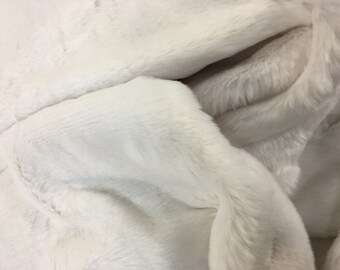 Long Hair White Faux Fur Fabric 20/" x 30/" Craft Costume Newborn Prop