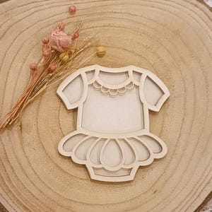 Body Shaker Box para bebé niña - aglomerado cortado a láser