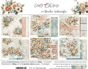 Scrapbook Papier Set 30x30cm Sprites Of Harmony