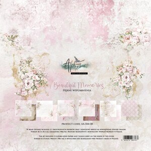 Set di carta per scrapbooking Bellissimi ricordi - 8"*8"