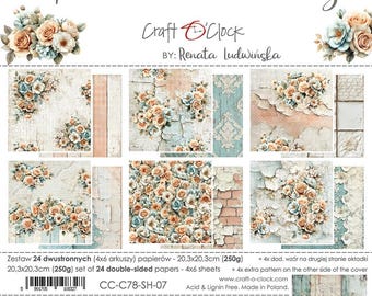 Scrapbook Papier Set Sprites Der Harmonie 20cmx20cm