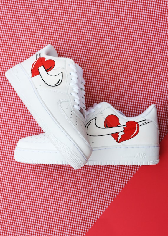 Nike Air Force 1 Pierced \u0026 Broken Heart 