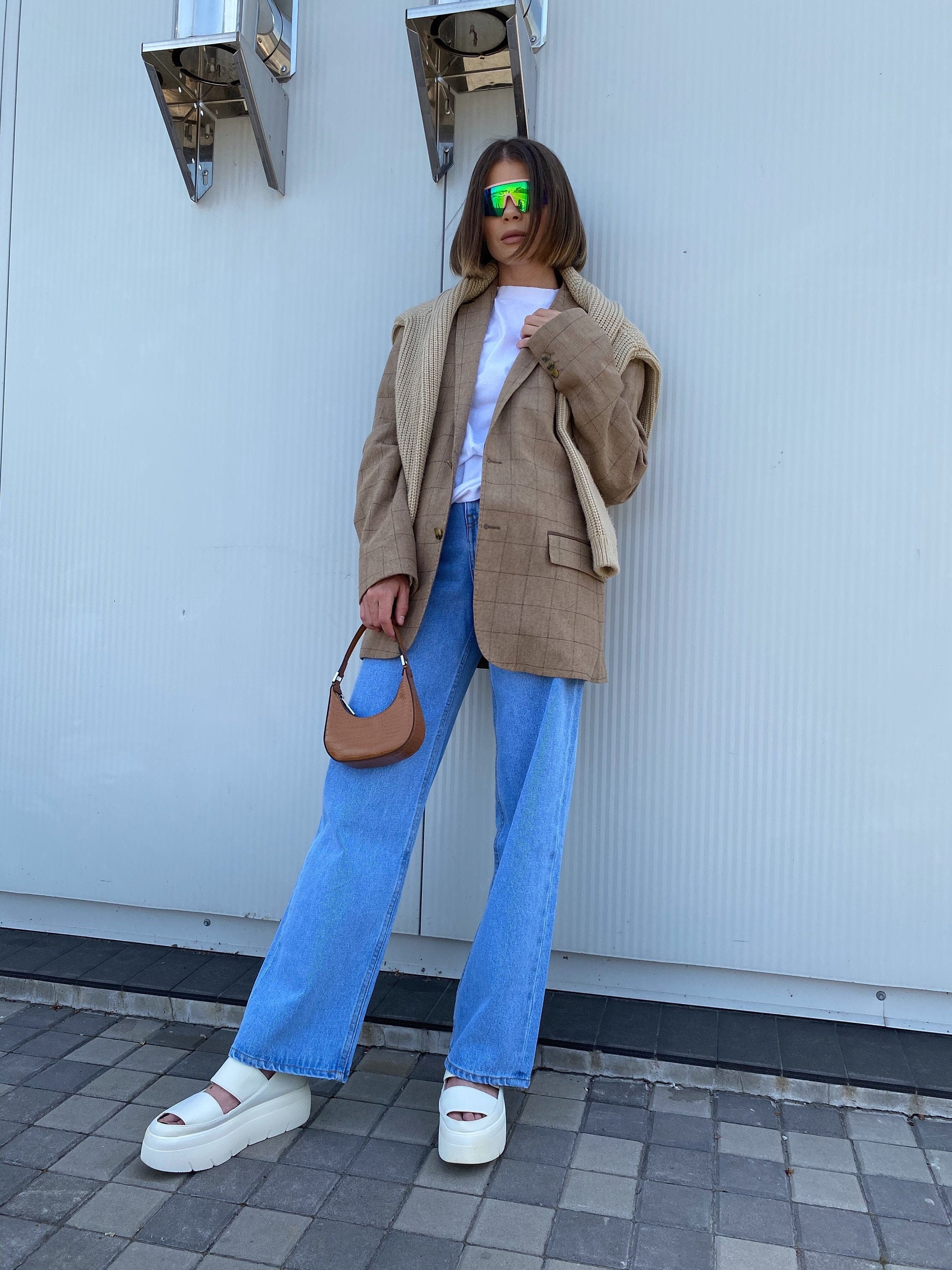 Palazzo Blue Jeans Blue Jeans Denim 