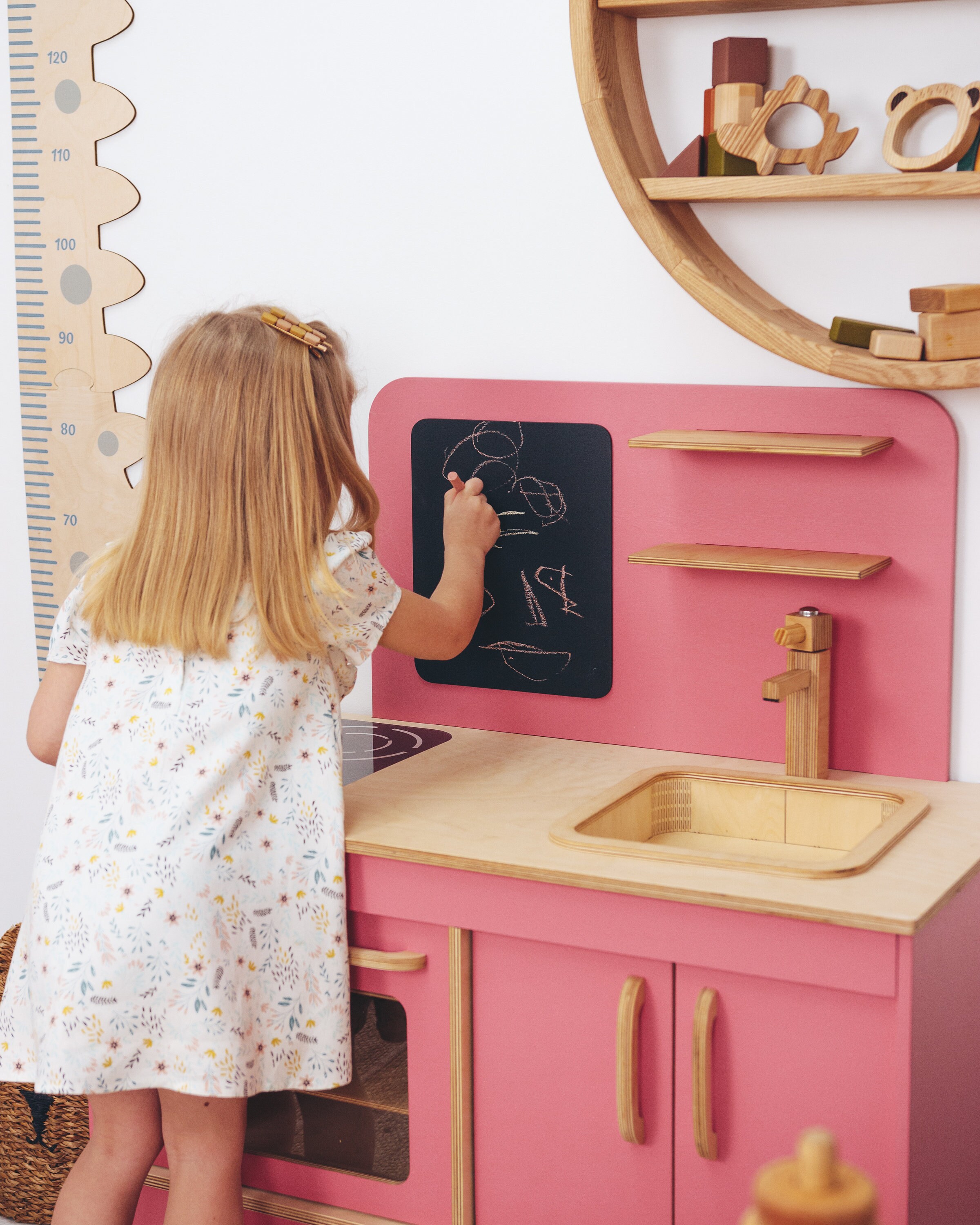Personalised Childs Play Kitchen Sign Kids Kitchen Cafe Menu Wooden Kitchen  Mud Kitchen Accessories Playroom Decor Sign Play Menu 