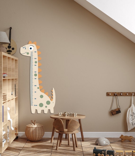 Nursery Wall Hangers Dino Theme, Wooden Wall Hooks for Boys Room,  Decorative Wall Hooks, Kids Bedroom Decor, Baby Hangers, Gift for Kids 