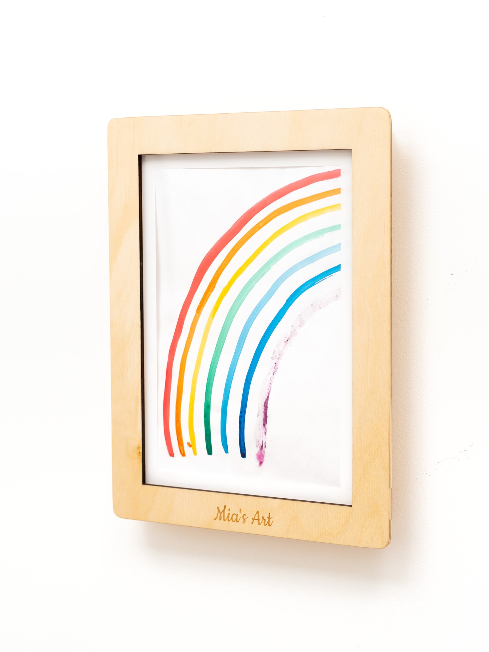 Art Display Frame, Baby Drawing Frame Picture Display for Children ...