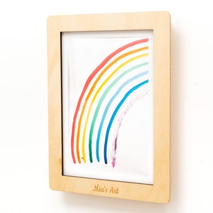 Art Display Frame, Baby Drawing Frame Picture Display for Children, Changeable Art Frames, Kids Artwork Frame,  Kids Artwork Storages