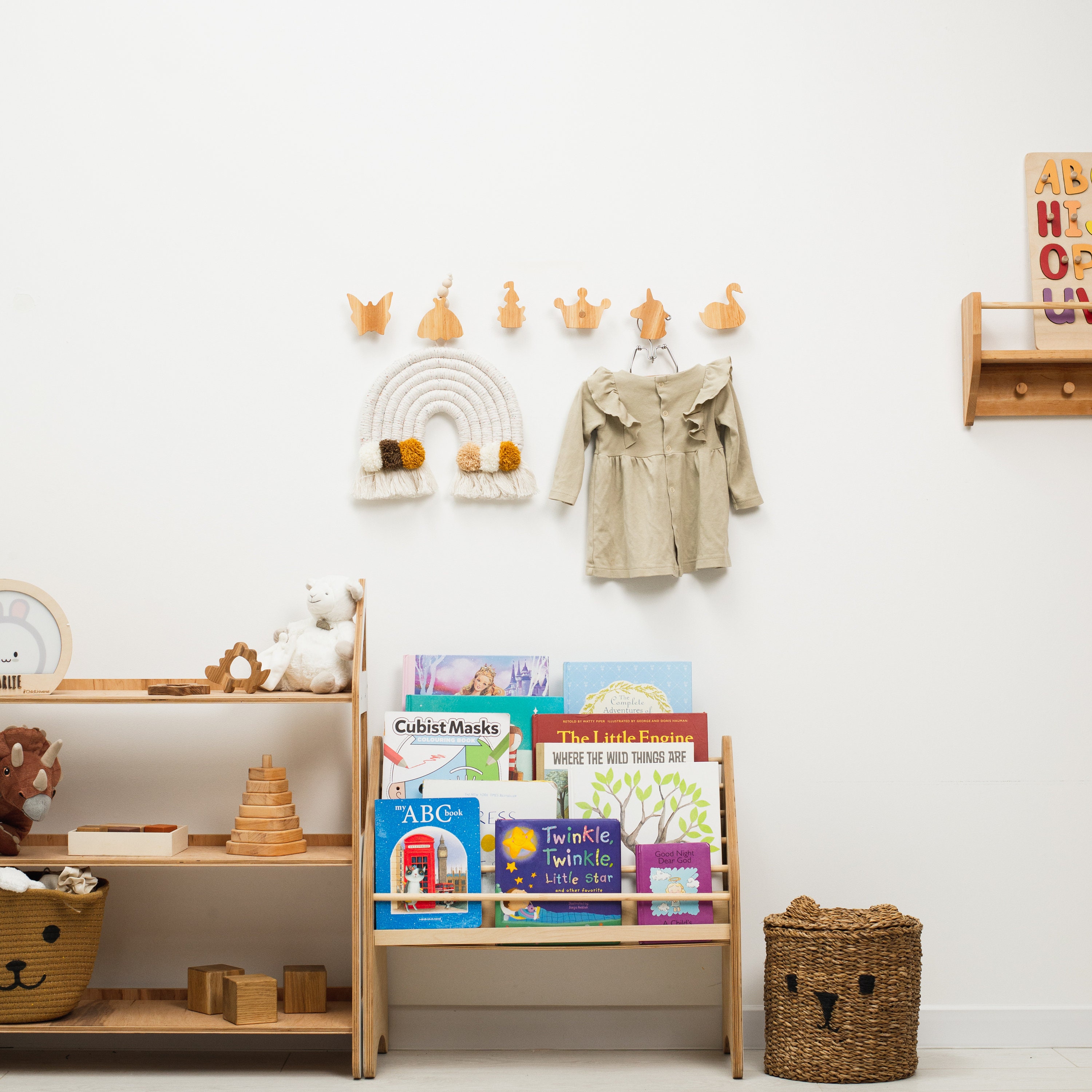 Construction Decor Construction Vehicle Nursery Wall Hooks