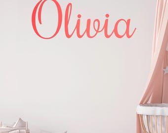 Wooden Sign Baby Name Sign, Nursery Name Sign, Custom Name Sign, Personalized Wooden Name Sign for Nursery, Wall Decor Wood Letters Baby