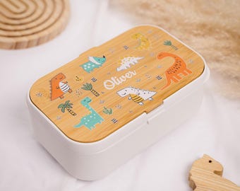 Eco-Friendly Bento Lunch Box for Kids, Leakproof Reusable Lunch Container for School, Portable Meal Prep Food Storage Box