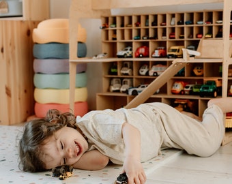 Year Old Baby Toy, Birthday Gift, Toy Car Storage, Toy Parking  Garage Car Ramp, Wooden Toy Car Garage, Toys for Kids, Toddler