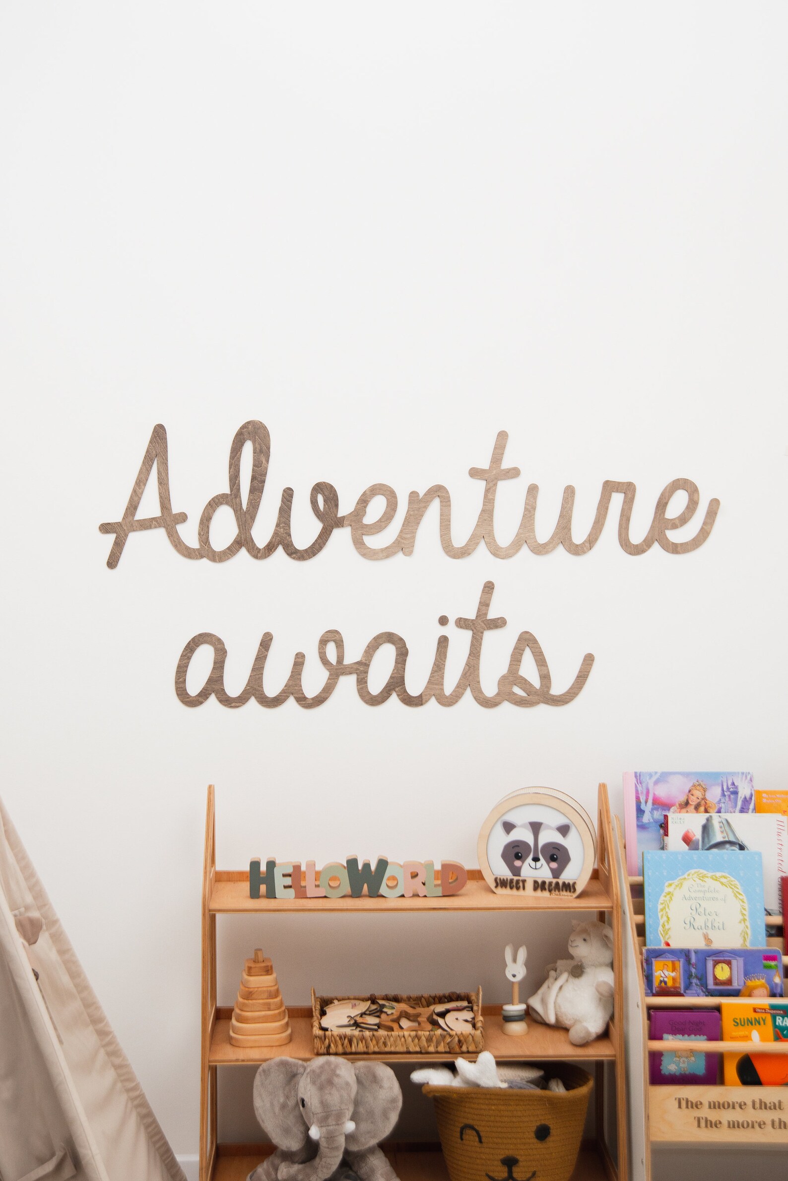 You Are so Loved Sign, Wooden Wall Scripts, Kids Room Decor, Nursery ...