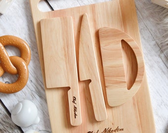 Goodchef Kit de Couteaux de Cuisine pour Enfants Montessori 8 Pièces | Set de couteaux sécurisés pour enfants, favorise l'apprentissage, l'éveil précoce et la motricité en cuisine