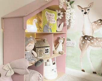 Front Facing Bookshelf for Kids, Bookcase for Kids Room, Montessori Book Display for Baby, Book Organiser for Kids Room, Gift for Baby
