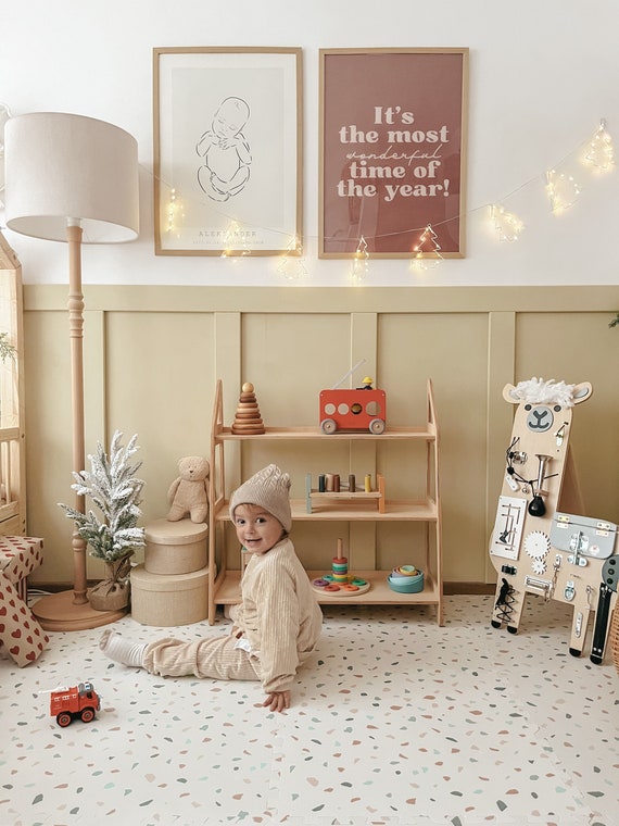 YOOHBERRYS Jouet Bebe de 1 2 3 Ans, Montessori Jouets Musicaux Lumineux, Jeux d'eveil Bébé 6-12 Mois, Educatif Jouet avec 6 Balles Sensorielles, Cadeau Anniversaire Noël pour Naissance Garcon Fille