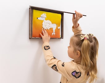 Marcos para ilustraciones infantiles, decoración infantil, marcos para exhibiciones artísticas, marcos de arte personalizados, marcos para ilustraciones infantiles, marcos de arte intercambiables