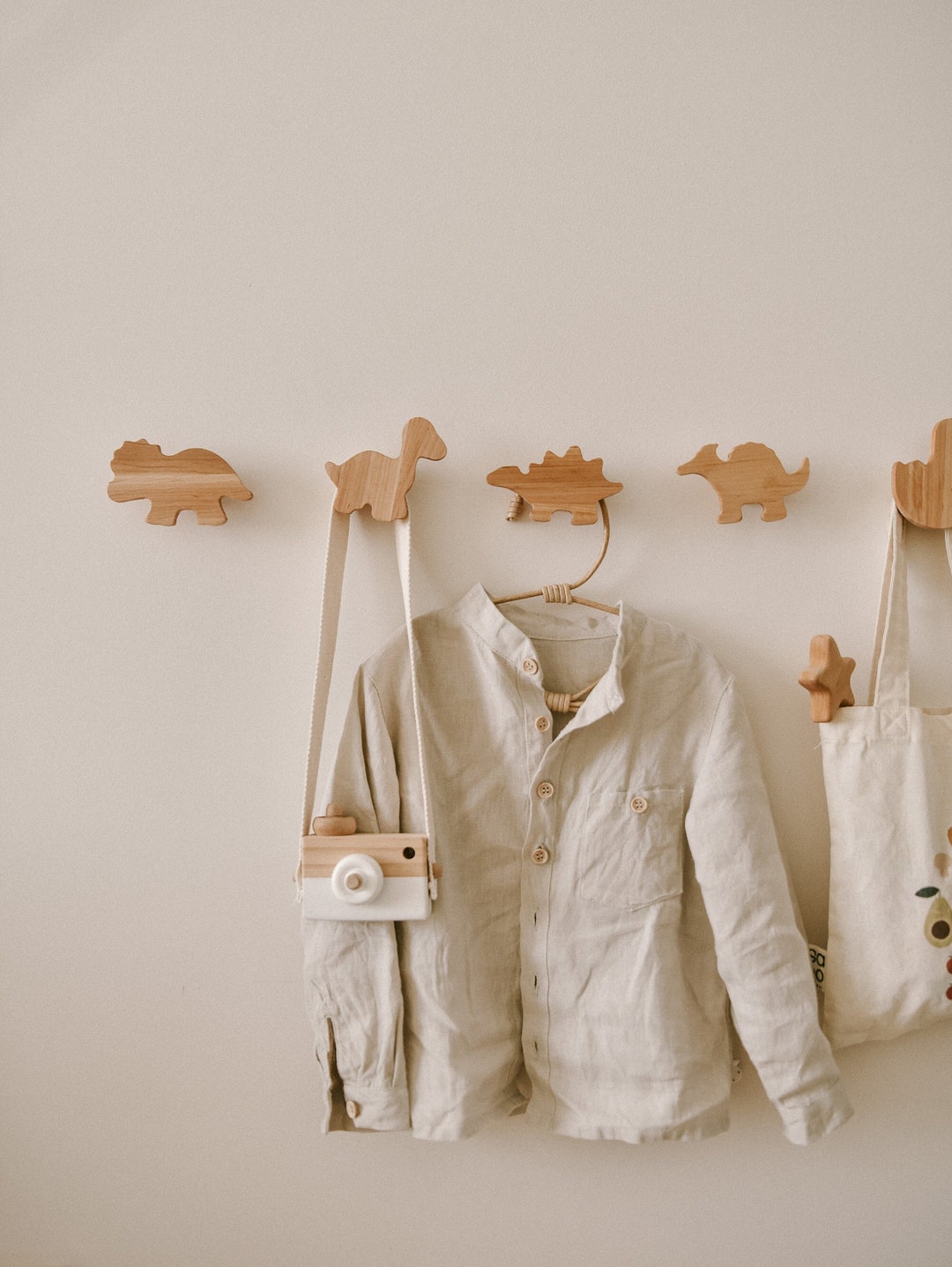 Kids Wall Hooks Dinosaur Nursery Decor Kids Coat Rack Wooden Hooks for Kids Boy Girl Room Animal Baby Bedroom Decor Baby Shower Gift Etsy