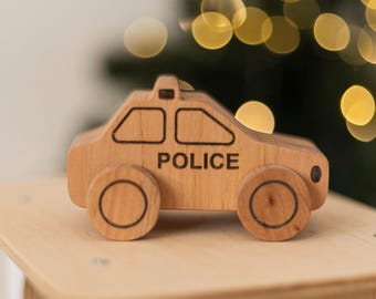 Cadeau babyjongen, houten speelgoedauto's, montessori zintuiglijk peuterspeelgoed, houten speelgoedvrachtwagen, verjaardagscadeau voor peuter, cadeau voor kinderen