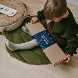 Nieuwe baby cadeau houten naam puzzel voor peuter Montessori puzzel, eerste verjaardagscadeau voor baby jongen baby meisje, houten speelgoed, aangepast cadeau voor kinderen afbeelding 9