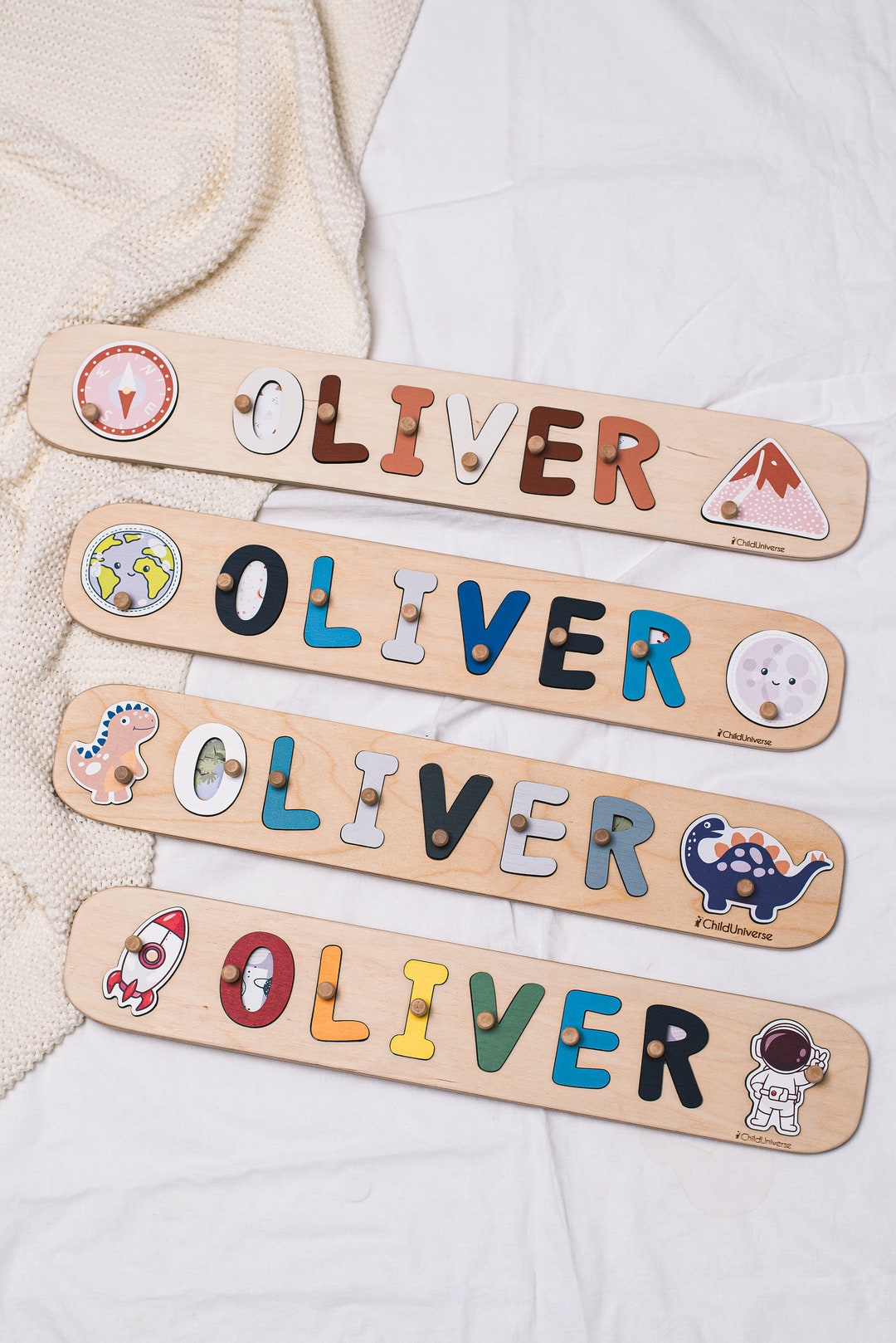 Personalized name puzzle for 1 sales year old