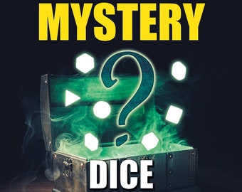 Mystery Dice Gachapon - Get a Random Dice Capsule - Each Capsule Contains Full Set of 7 Dice by Wooden Golem