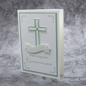 Congratulations card on communion, congratulations card church festivals image 2