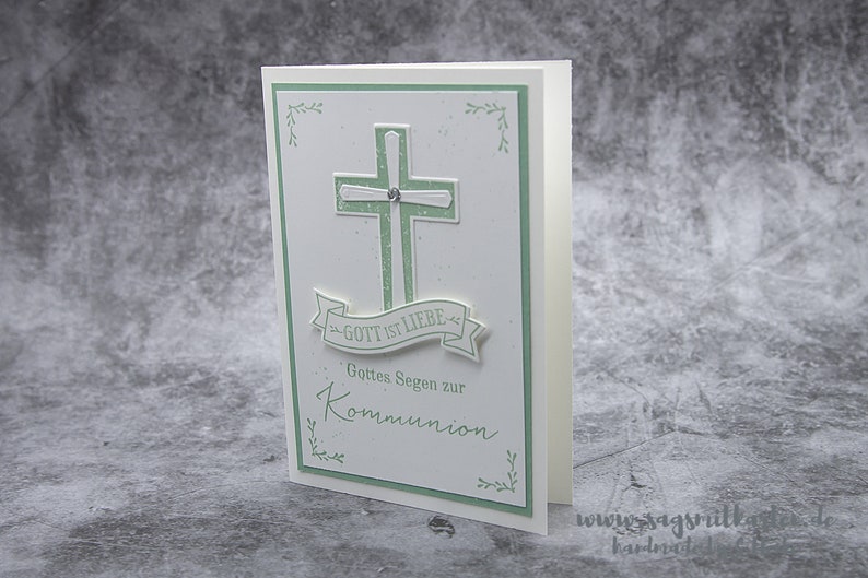 Congratulations card on communion, congratulations card church festivals image 2